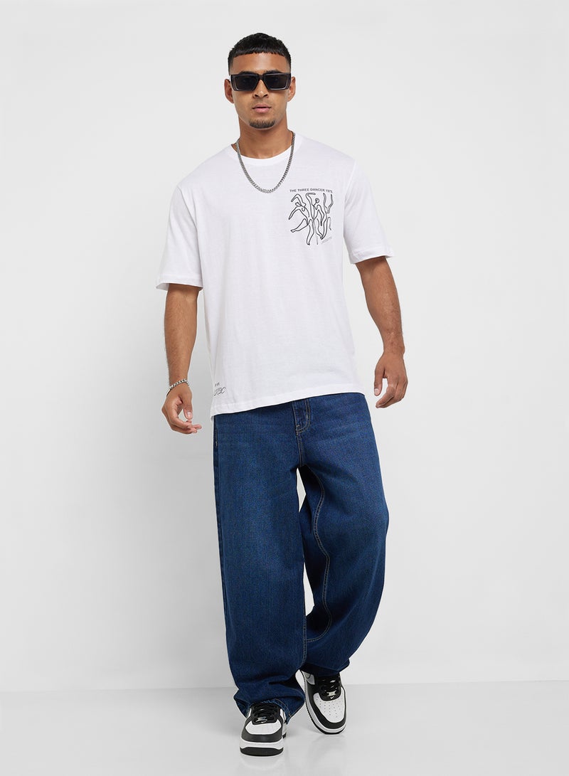 Seventy Five Oversized Graphic T-Shirt - Image 4