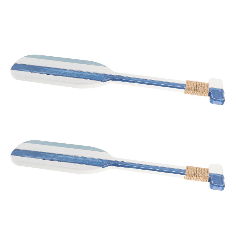 2pcs Ocean Beach Theme Oar Hanging Pendant Wall Decor Housewarming - Image 5