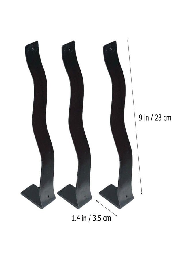 TOPBATHY 3pcs Acrylic Hair Clip Display Stand L-Shaped Hairpin Display Holder Barrette Display Stand Holder Hair Clip Organizer Stand Holder - Image 2