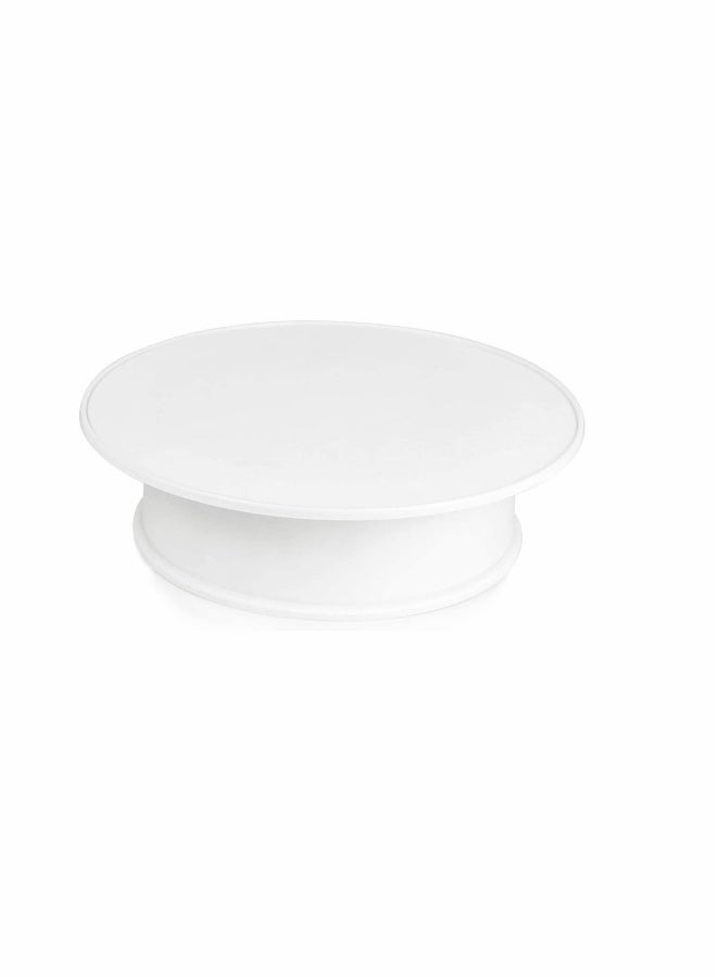 Mirror Surface 360° Rotating Rotary Display Stand Revolving Platform Adjustable Rotating Speed Turntable Jewelry Show Watch Toy Holder Turntable for Necklace Bracelet  - Image 1
