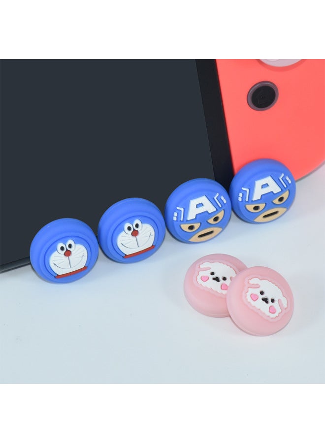 غطاء حماية من السيليكون المقاوم للانزلاق بمقبض من نينتندو سويتش، لون المنتج: sw-05 - Image 4