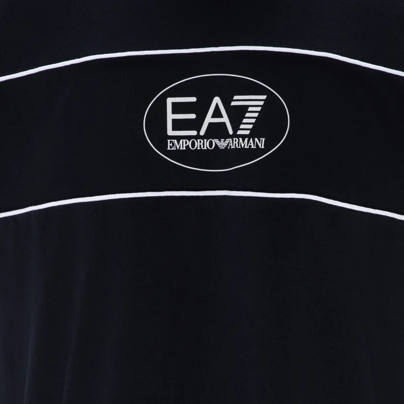 EA7 Emporio Armani Blue Men's Logo T-Shirt for Men | Best Price UAE
