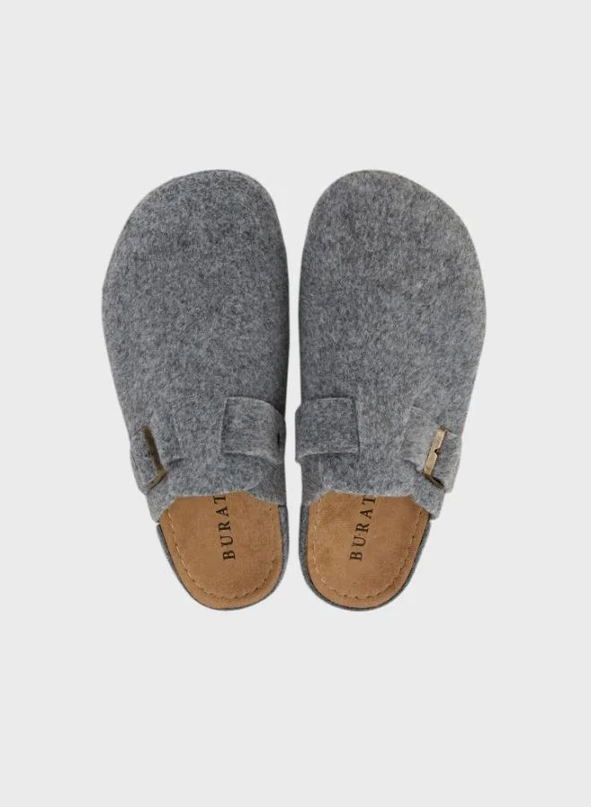 Buratti  Buratti Felt Winter Home Slippers for Men, Slippers 6711003 for Men | Best Price UAE