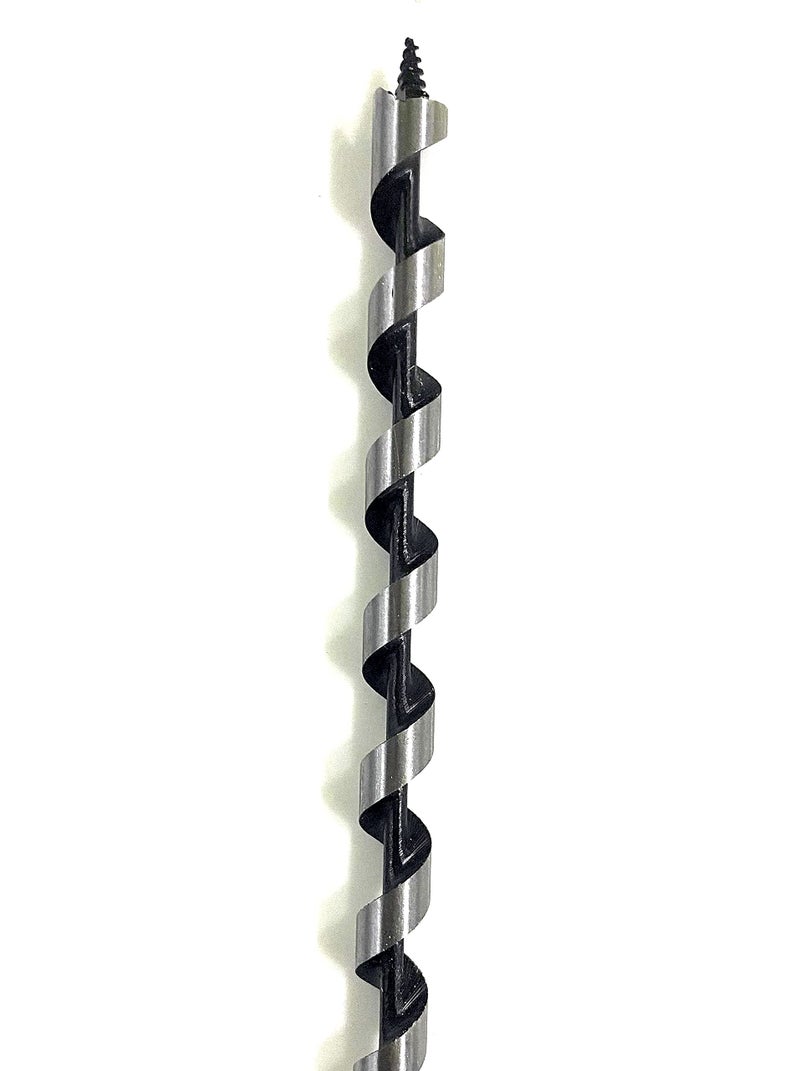Jon Bhandari Tools 10mm Auger Drill Bit – Heavy Duty, Hardened Steel, Wide Flutes for Fast Chip Removal, Forged Wood Bits for Precision Drilling in Hardwood & Softwood – Woodworking, Carpentry & DIY - Image 2
