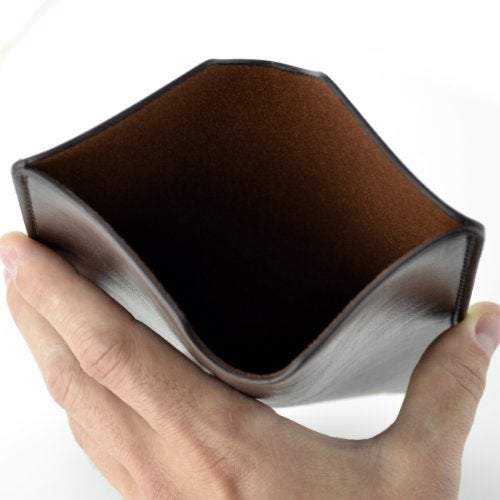 Dockem Executive Sleeve for iPad Mini 6, 5, 4, 3, 2, 1: Premium Synthetic Leather Tablet Case: Slim, Microfiber Lined, Professional, Protective Cover (Dark Brown) - Image 4