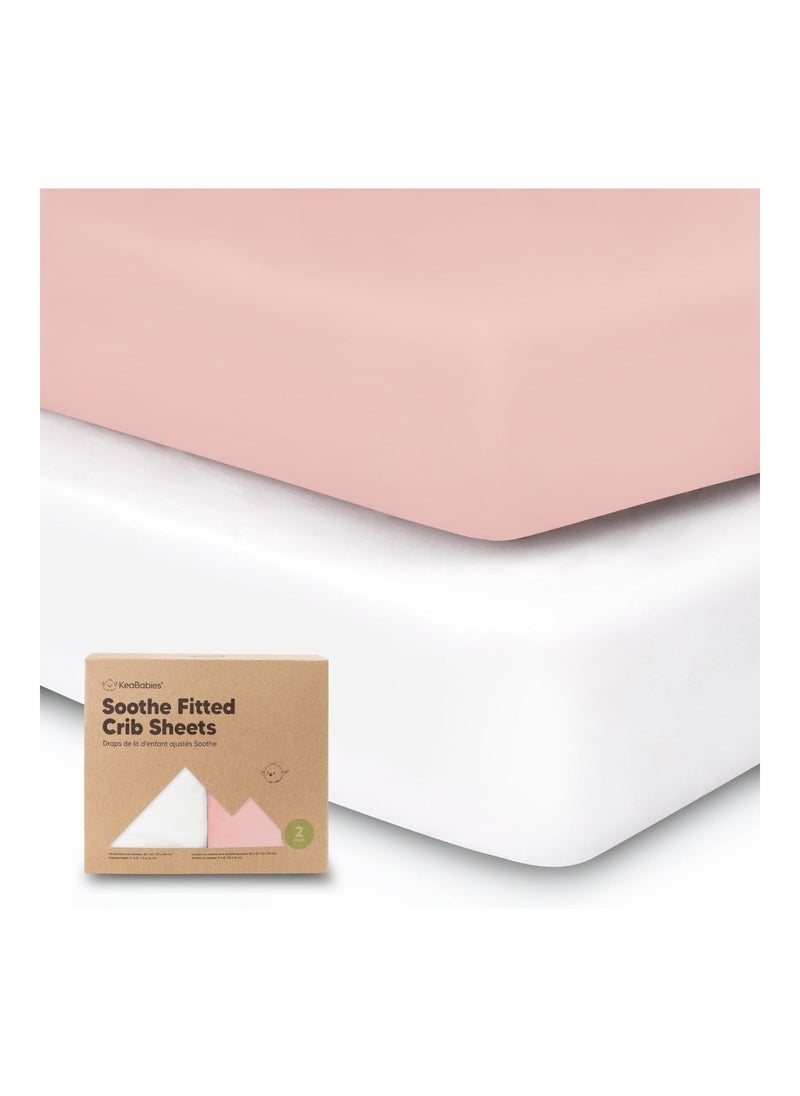 2-Pack Organic Crib Sheets For Boys, Girls (Rose) - pzsku/Z06FEE086B76C24433329Z/45/_/1701347365/d42c7ab0-55a3-46e4-9013-06dfbe1d2ada