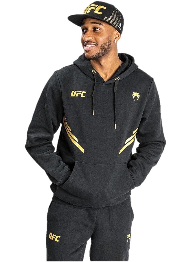 VENUM Venum mens Ufc Venum Replica Men's Hoodie - Black Hooded Sweatshirt  - Image 1