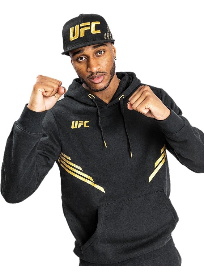 VENUM Venum mens Ufc Venum Replica Men's Hoodie - Black Hooded Sweatshirt  - Image 3