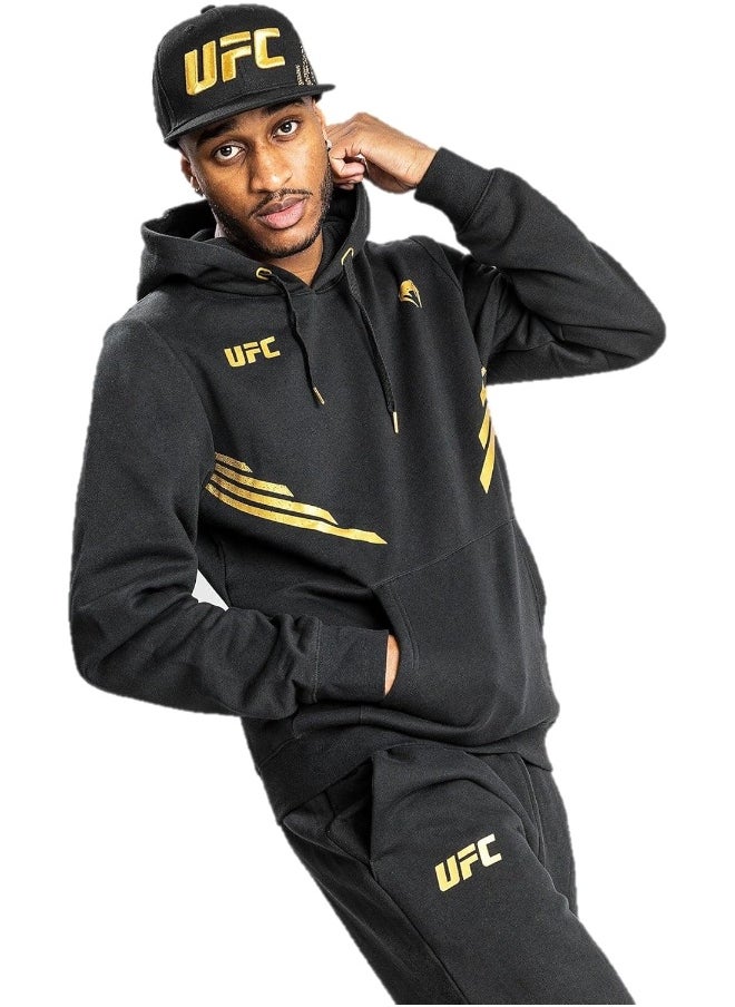 VENUM Venum mens Ufc Venum Replica Men's Hoodie - Black Hooded Sweatshirt  - Image 5