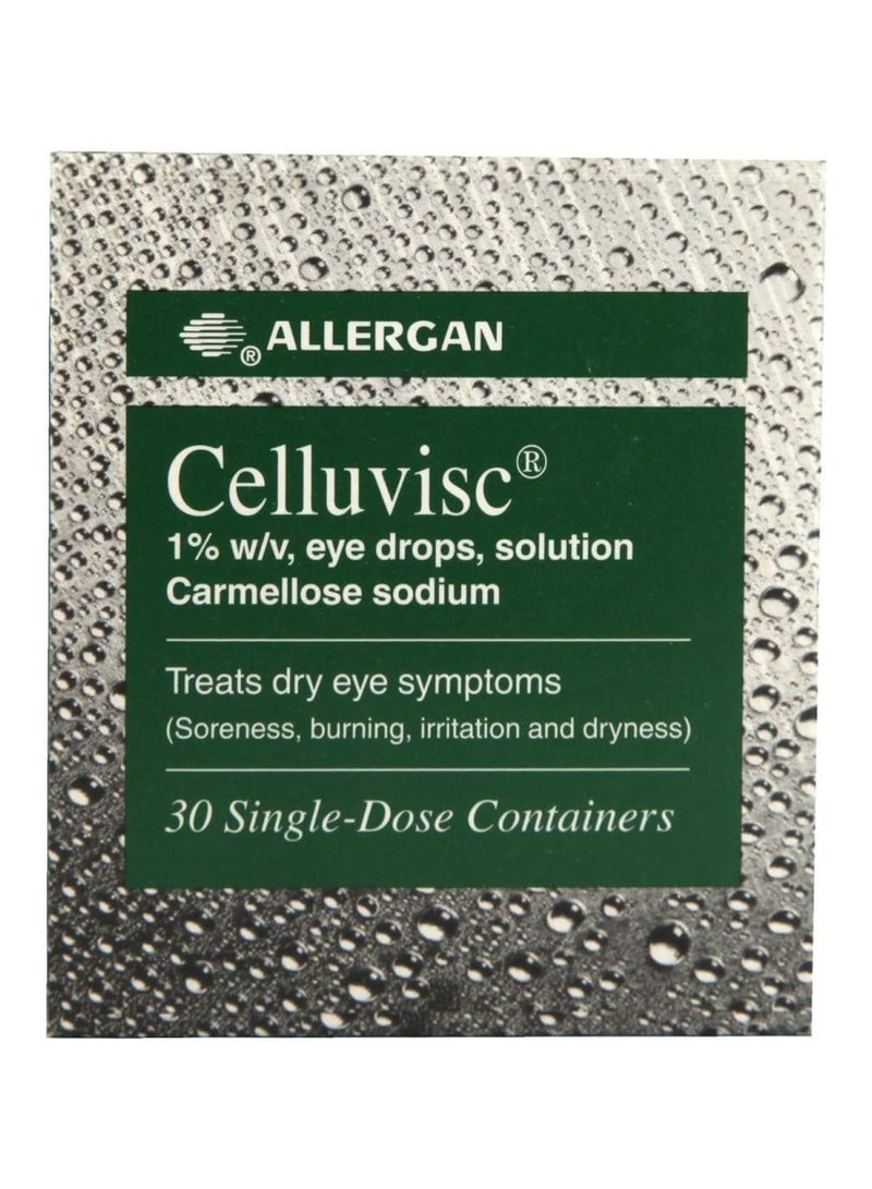أليرجان Celluvisc Lubricant Eye Drops - 0.4ml - Image 2