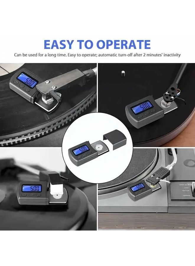 Black Digital Scale 5g 0 01g Precision with Tare Function Unit Conversion LCD Display - Image 4