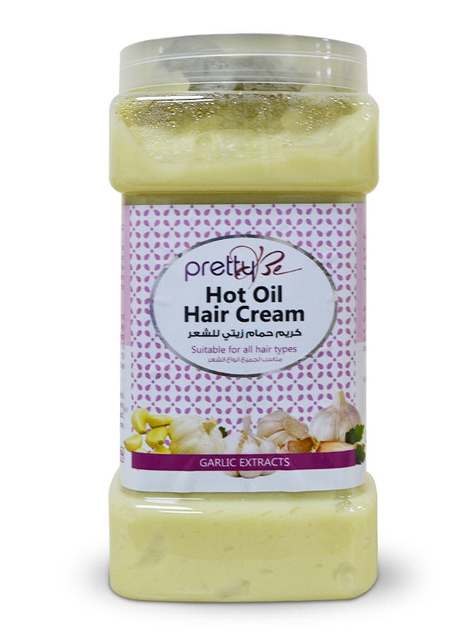 Hot Oil Hair Cream with Garlic Extracts, Suitable for all hair types 2000ml