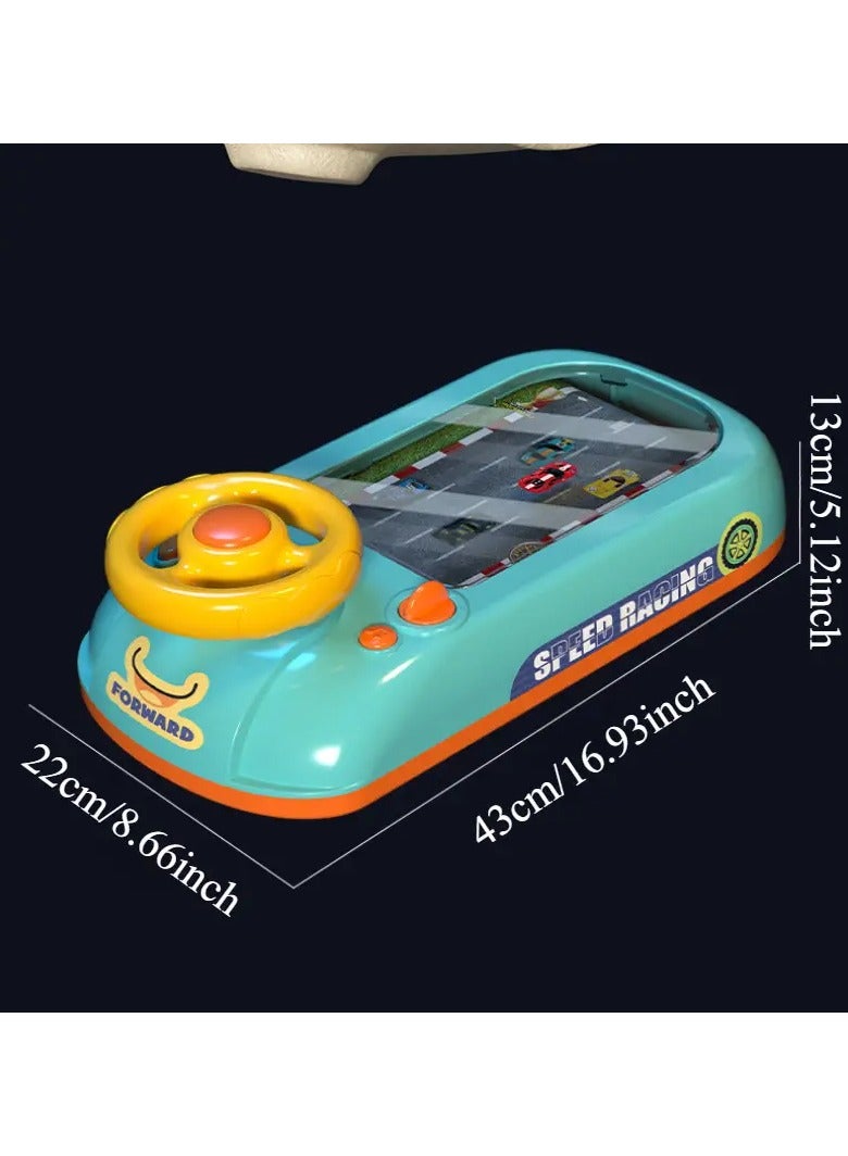 Racing Adventure Car Steering Wheel Toy for Kids Driving Game Toddler Interactive Simulation Toy - Image 5