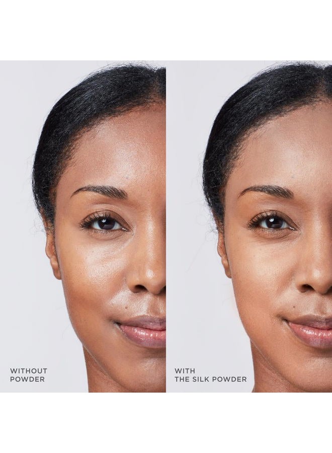 TATCHA تاتشا مسحوق الحرير | مسحوق تثبيت واقي | يساعد المكياج على البقاء لفترة أطول، يموه المسام ويوفر لمسة نهائية شفافة وناعمة ومتألقة، 20 غرام | 0.7 أونصة - Image 5
