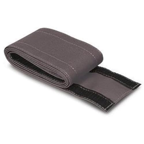 Electriduct 3" SafCord Carpet Cord Cover Strip Secure and Hide Floor Cables and Wires - 6 Feet - Gray | Works only on Commercial Carpet, Barber and Loop Style Rugs - Image 1