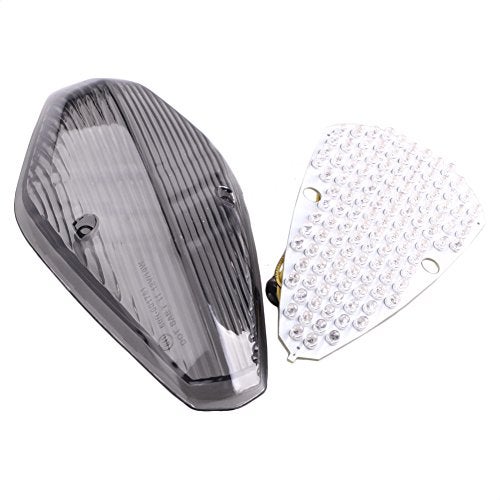 Luckmart Smoke Lens Integrated Motorcycle LED Taillight Assembly Waterproof for VTX 1300 Retro 2002-2008 VTX 1800 Retro / 1800T 2002-2008 - Image 2