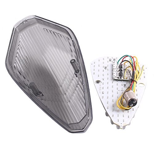 Luckmart Smoke Lens Integrated Motorcycle LED Taillight Assembly Waterproof for VTX 1300 Retro 2002-2008 VTX 1800 Retro / 1800T 2002-2008 - Image 3