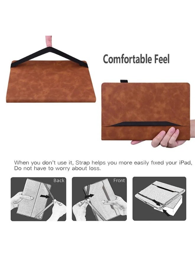 general Case Compatible with Tecno Megapad 11 11-inch 2024, Tecno Megapad 11 Wallet Case, Smart Folio Slim Stand Book Cover with Stylus Holder - Image 4