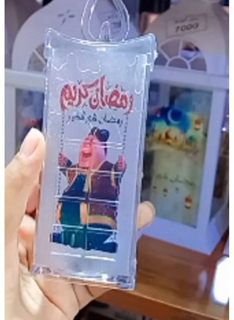 شموع عيد مبارك بدون لهب، زينة رمضان، شمعة LED ضوء ا مصابيح للطاولة والحرف اليدوية وديكور سطح المكتب والعطلات والمنزل والحفلات ورمضان والعيد عدد 1 - Image 2