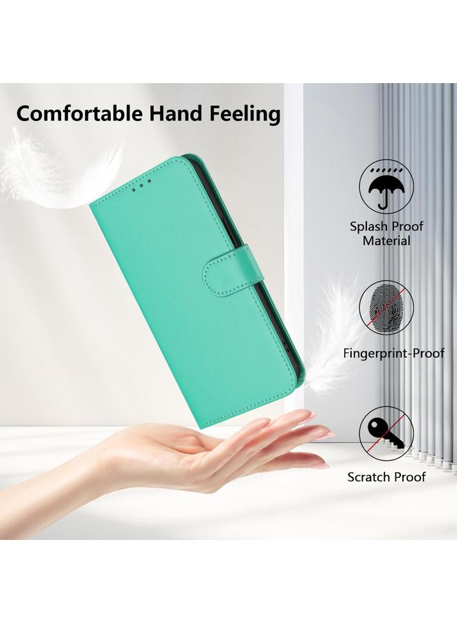 S-TOP Case For Samsung Galaxy F16 5G Global Skin Feel Solid Color Leather Phone Case with Lanyard - Image 5