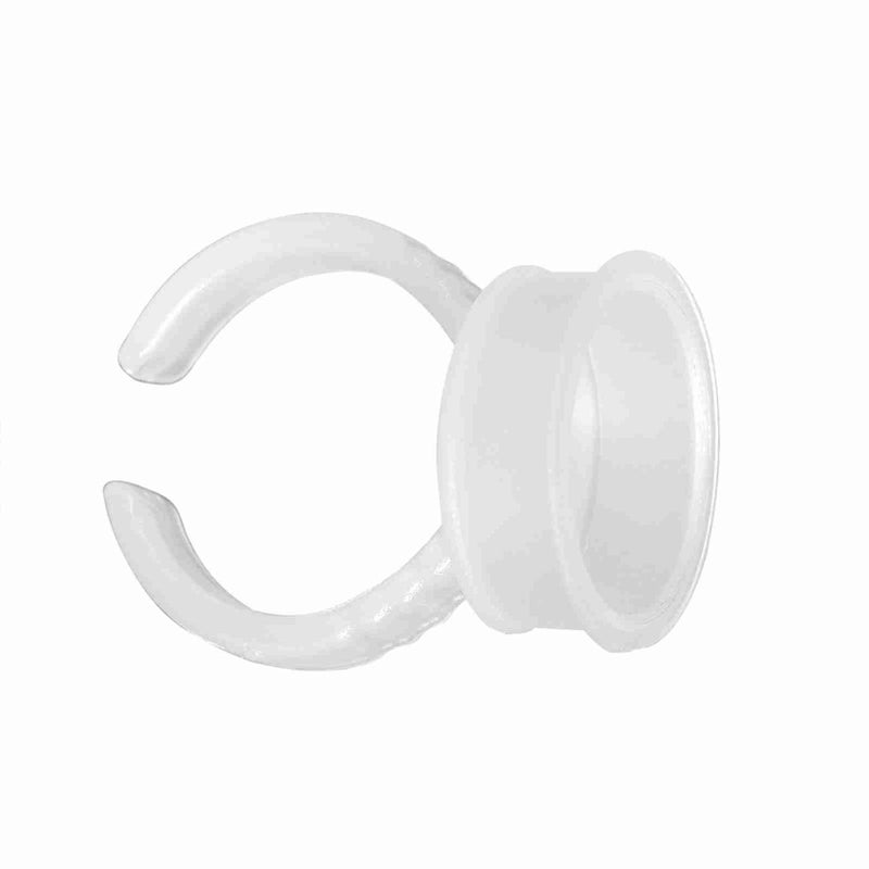 Disposable Eyebrow Tattoo Ink Rings Pigments Holder Container Cup Large Size (100pcs) - Image 1