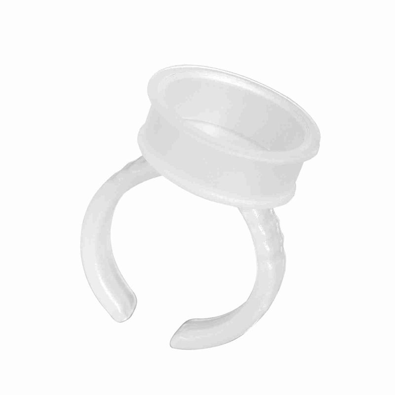 Disposable Eyebrow Tattoo Ink Rings Pigments Holder Container Cup Large Size (100pcs) - Image 4