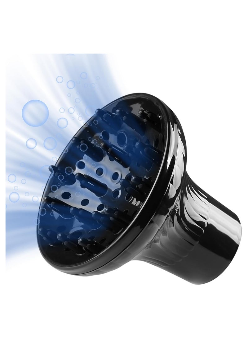 Hair Dryer Diffuser Attachment, Professional Hair Dryer Diffuser for Curly Hair, Lightweight - Image 2