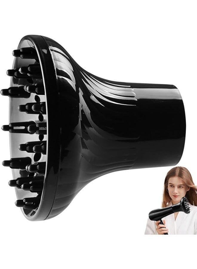 Hair Dryer Diffuser Attachment, Professional Hair Dryer Diffuser for Curly Hair, Lightweight - Image 1