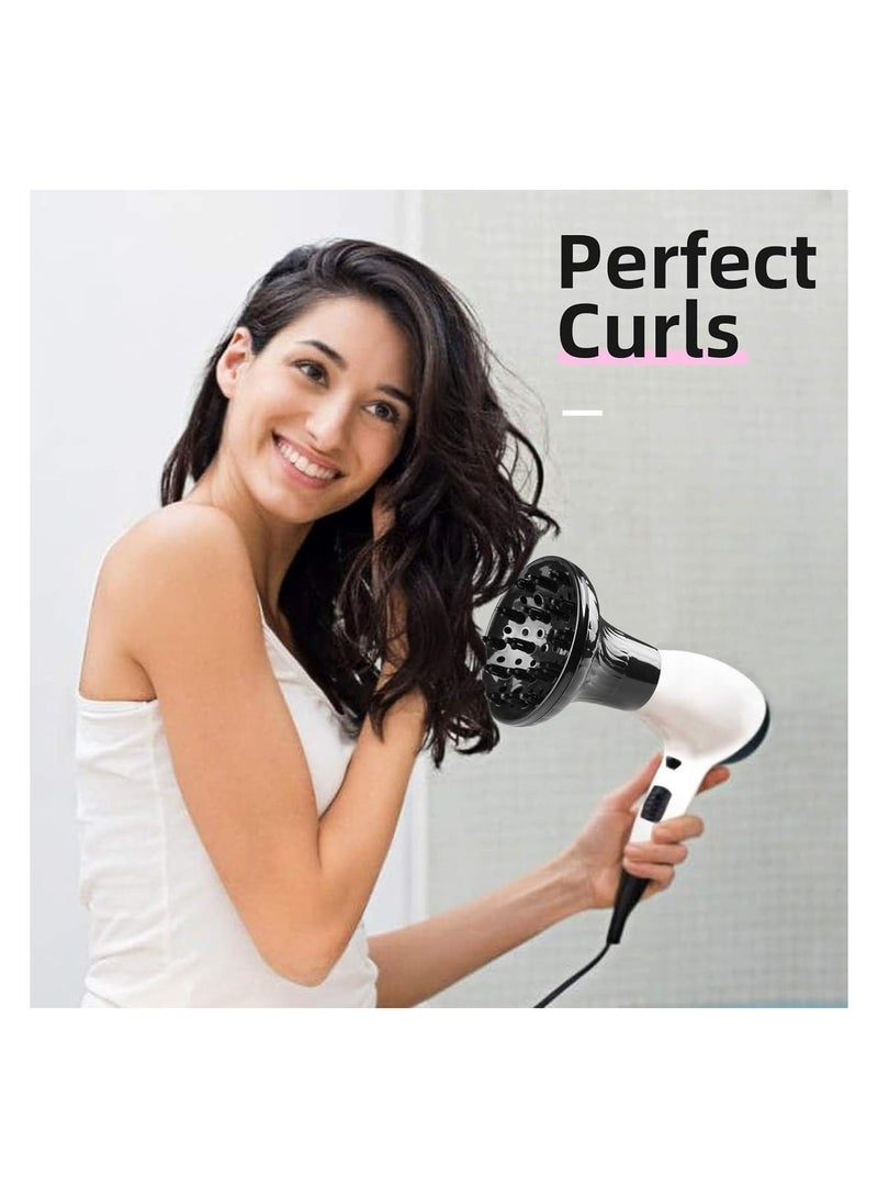 Hair Dryer Diffuser Attachment, Professional Hair Dryer Diffuser for Curly Hair, Lightweight - Image 5