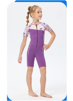 Royee Kids 2.5mm Warm Wetsuit One Piece UV Protection Shorty Suit  - Image 3