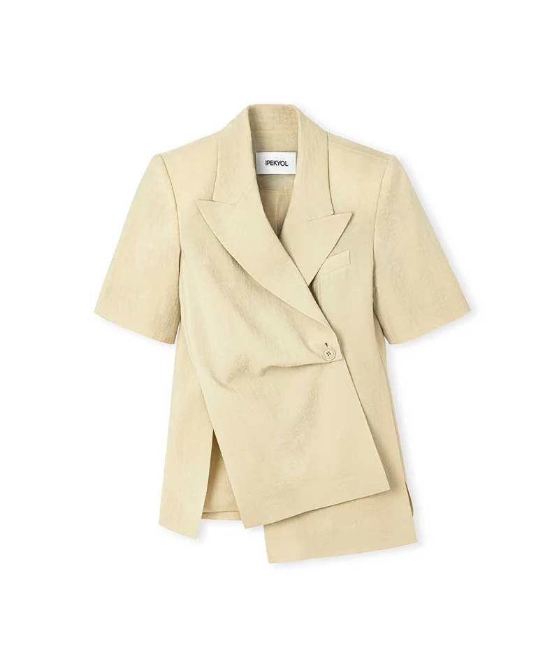 Ipekyol  Asymmetric Double-Breasted Blazer for Women | Best Price UAE