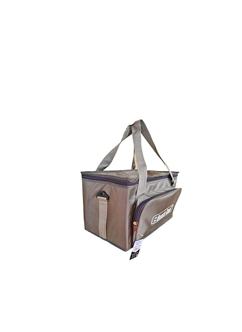 Beach Cool - Padded and High Quality Material Hot and Cold Storage Bag with Adjustable Strap (25LGray) - Image 1