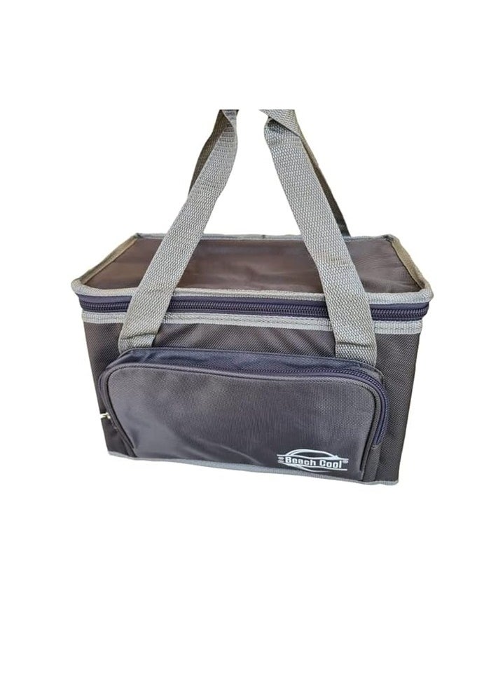 Beach Cool - Padded and High Quality Material Hot and Cold Storage Bag with Adjustable Strap (25LGray) - Image 1