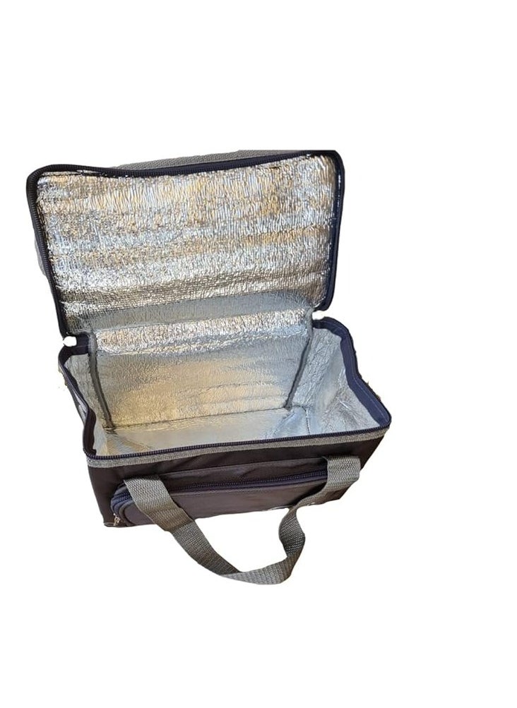 Beach Cool - Padded and High Quality Material Hot and Cold Storage Bag with Adjustable Strap (25LGray) - Image 1