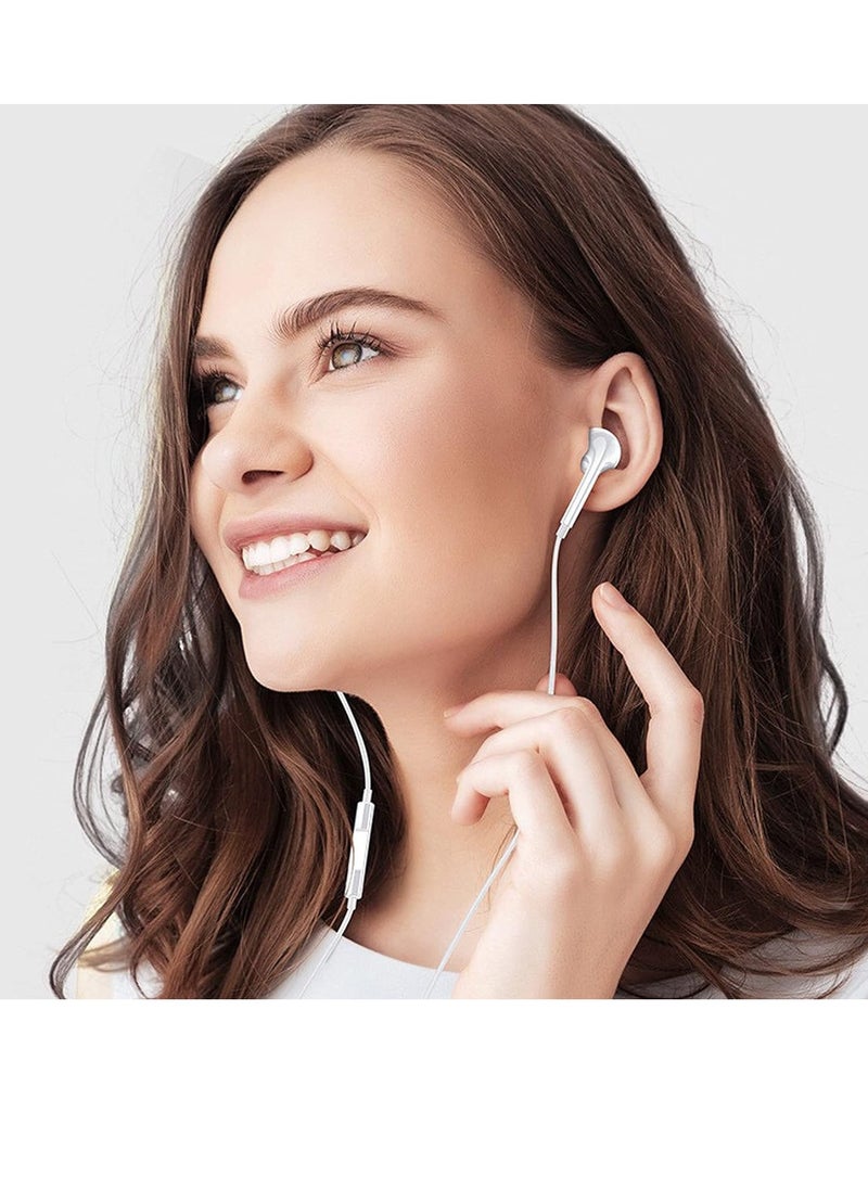 Lighting Earphones for iPhone, In Ear Headphones Wired Earbuds Headets Cable with Volume Control and Privode Mic/Phone Call Compatible with iPhone 13/12/11/X/XR/XS/7/8 Support All iOS Systems