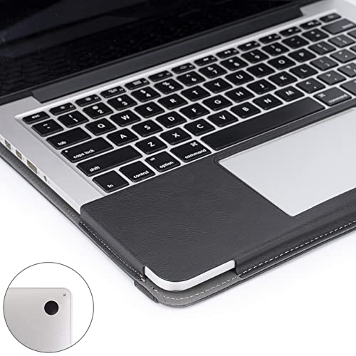 TT TYTX TYTX Compatible with MacBook Pro 14 Inch Leather Case 2025 2024 2023 2022 2021 Release M5 A3434 M4 A3112 A3185 A3401 M3 A2918 A2992 M2 A2779 M1 A2442, Protective Folio Book Cover, Black - Image 4