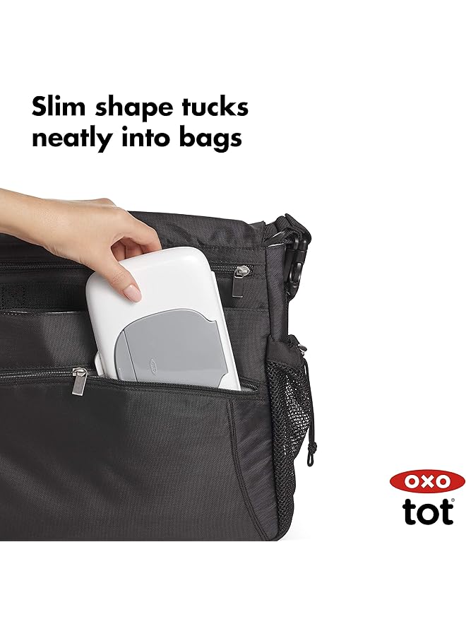 أوكسو موزع مناديل Tot On The Go باللون الرمادي - Image 5