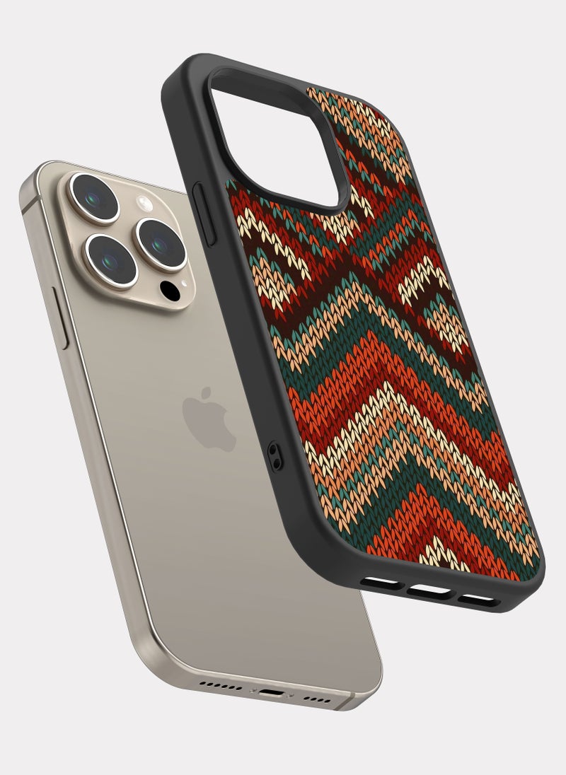 PXLAAT iPhone 15 Pro case cover Canvas pattern - Image 2