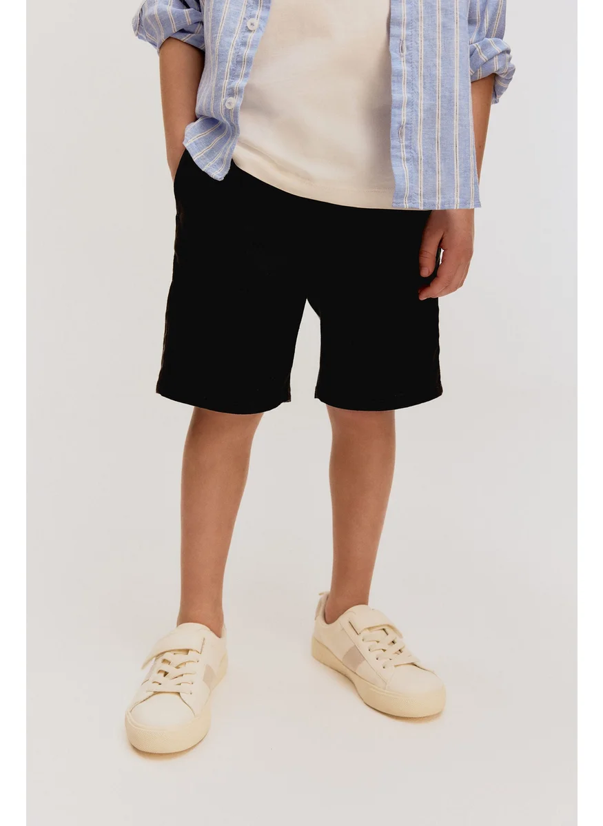 H&M Linen-Blend Shorts