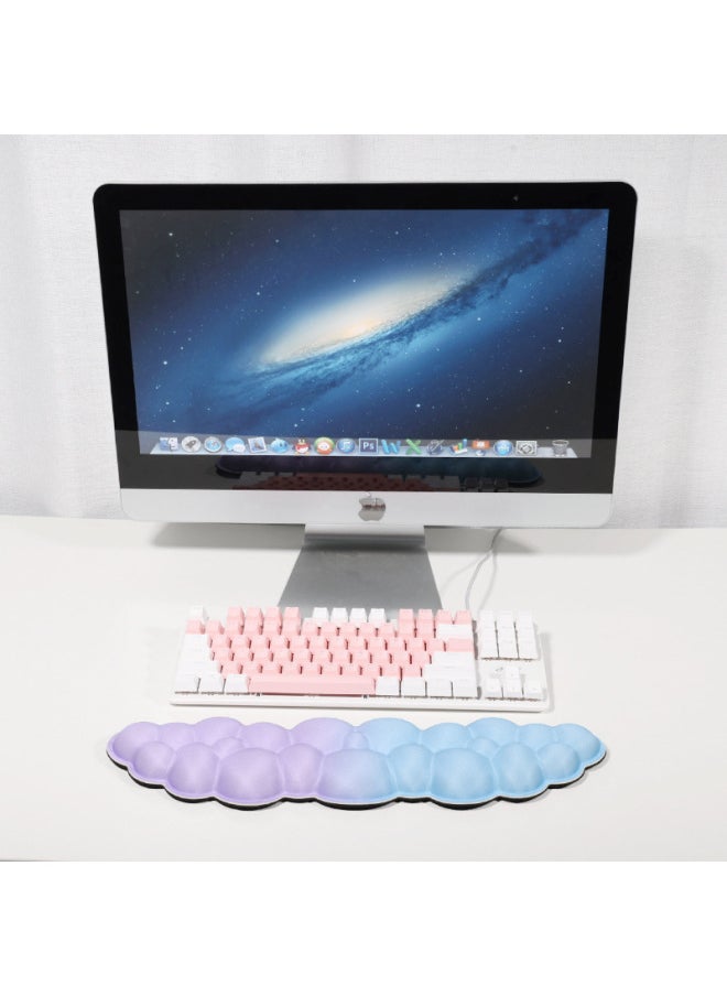Generic Cloud Foam Wristband Mouse Pad Small Size Office Desktop Hand Pillow Extended Large Non-slip Keyboard Pad-Pattern:9  - Image 3