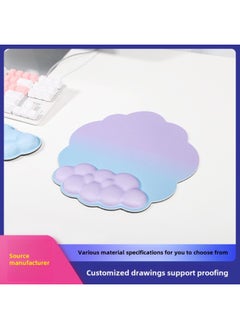 Generic Cloud Foam Wristband Mouse Pad Small Size Office Desktop Hand Pillow Extended Large Non-slip Keyboard Pad-Pattern:9  - Image 2