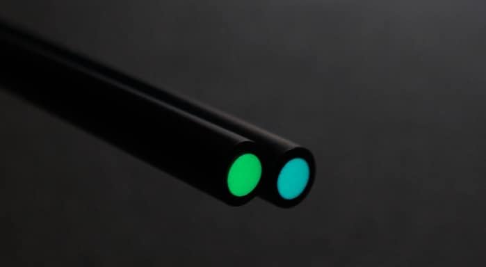 SBM & SGM series/with black pipe / 60mm length (inner 2mm, outside 3.5mm, glow Blue)