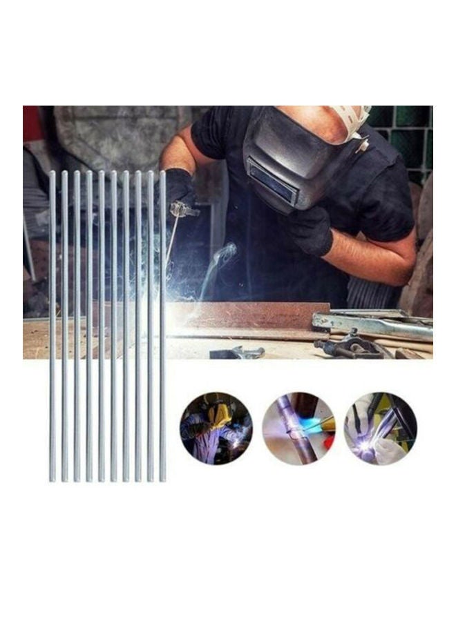 NIBEMINENT 10-Piece Welding Aluminum Rod Silver - Image 4