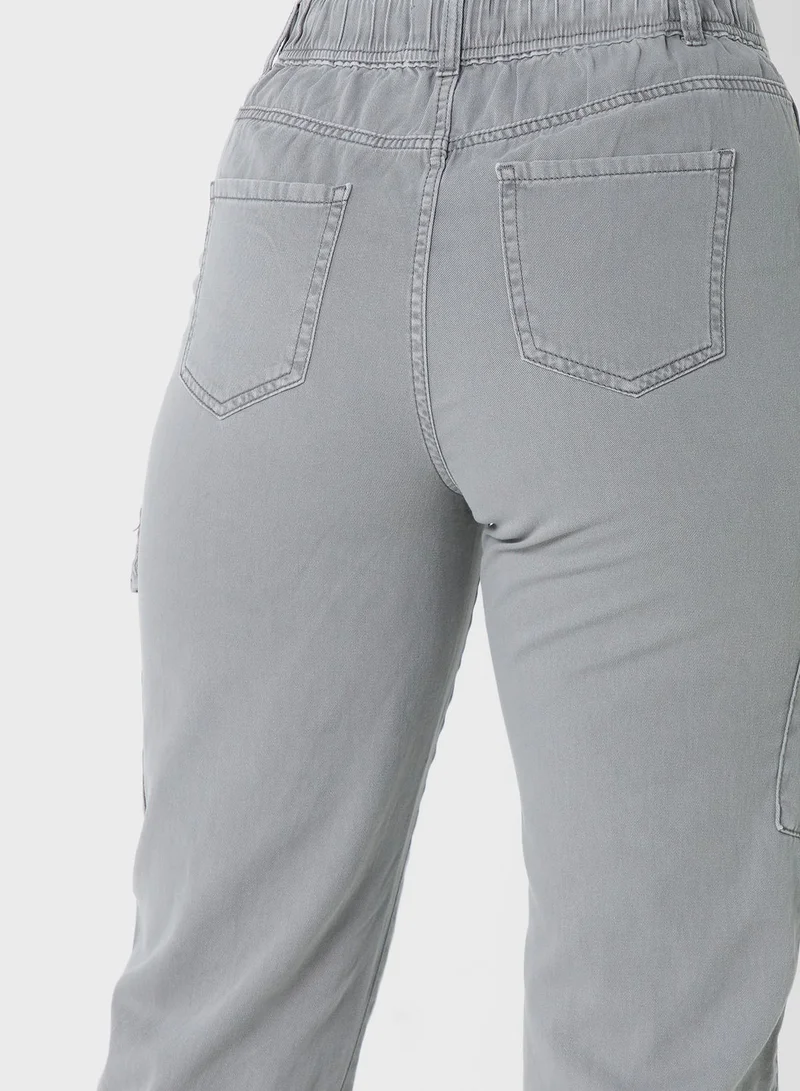 NEW LOOK Pocket Detail Pants