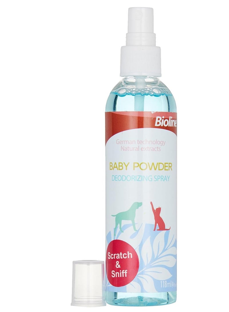 Bioline بخاخ مزيل العرق لبودرة الأطفال من بيولين 118 مل - Image 5