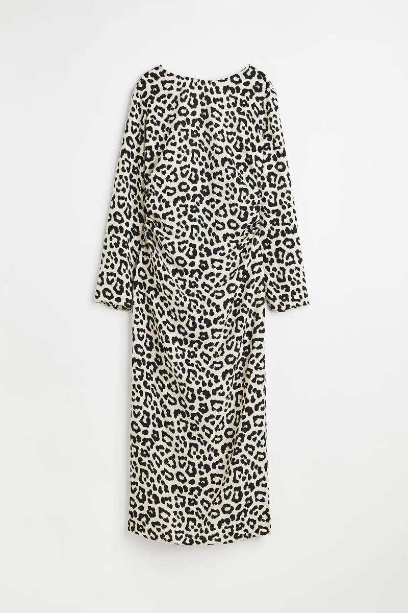 اتش اند ام فستان منقوش