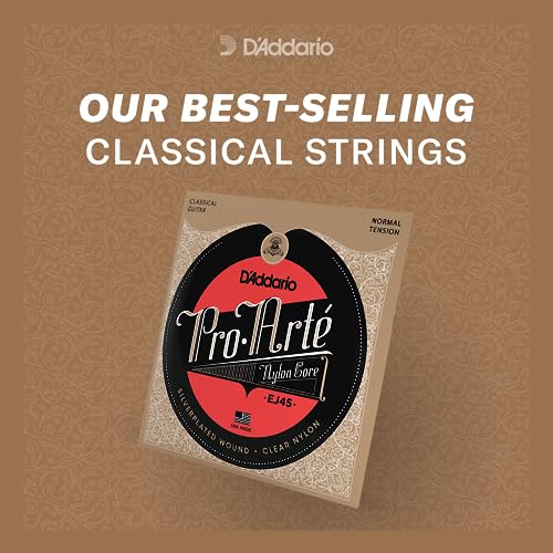 D'Addario DAddario EJ45 ProArte Nylon Classical Guitar Strings Normal Tension - Image 3