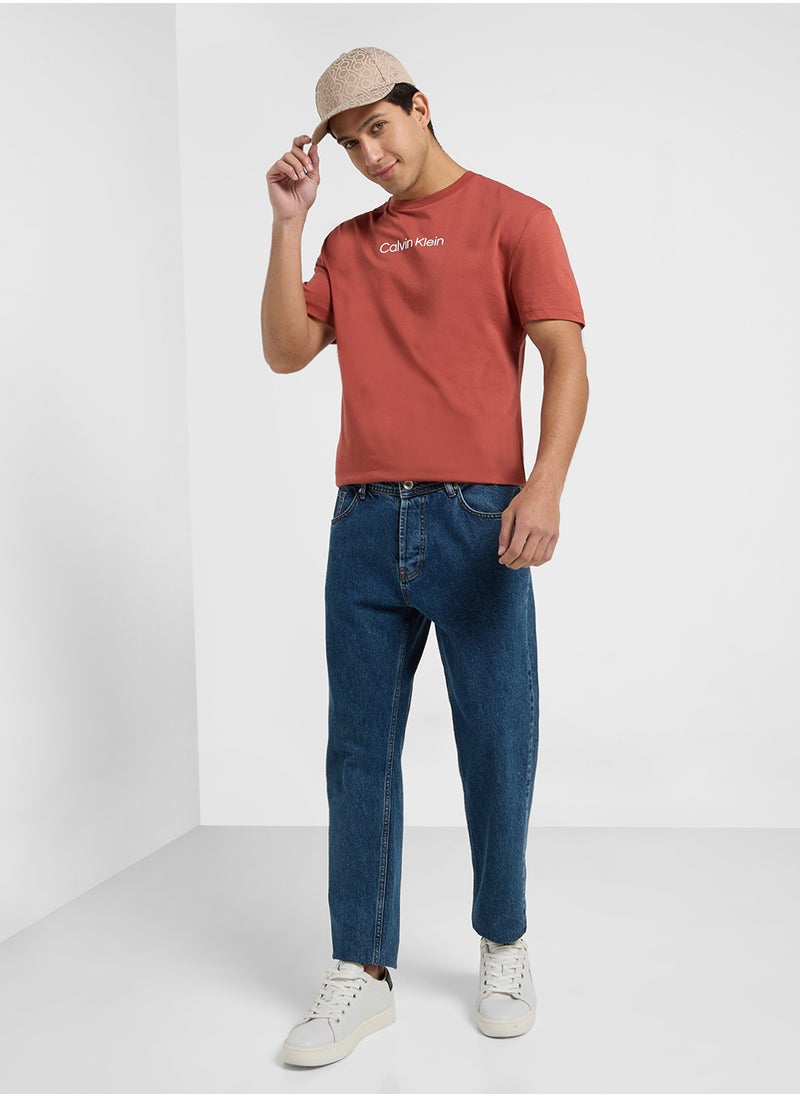 CALVIN KLEIN - Hero Regular Fit Logo T-Shirt - Image 1