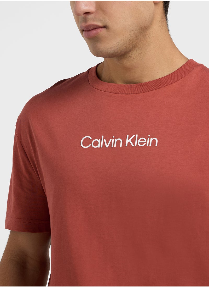 CALVIN KLEIN - Hero Regular Fit Logo T-Shirt - Image 1