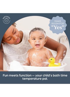 dreambaby Duck Baby Bath Thermometer - Instant Read Digital Thermometer For Water And Room Temperature - Floating Baby Bath Toy - Newborn Must-Have  - Image 5